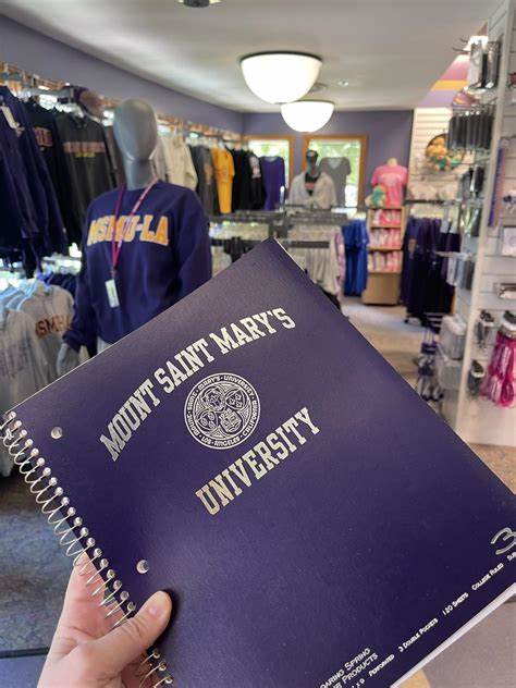 Mount Saint Marys University Notebook